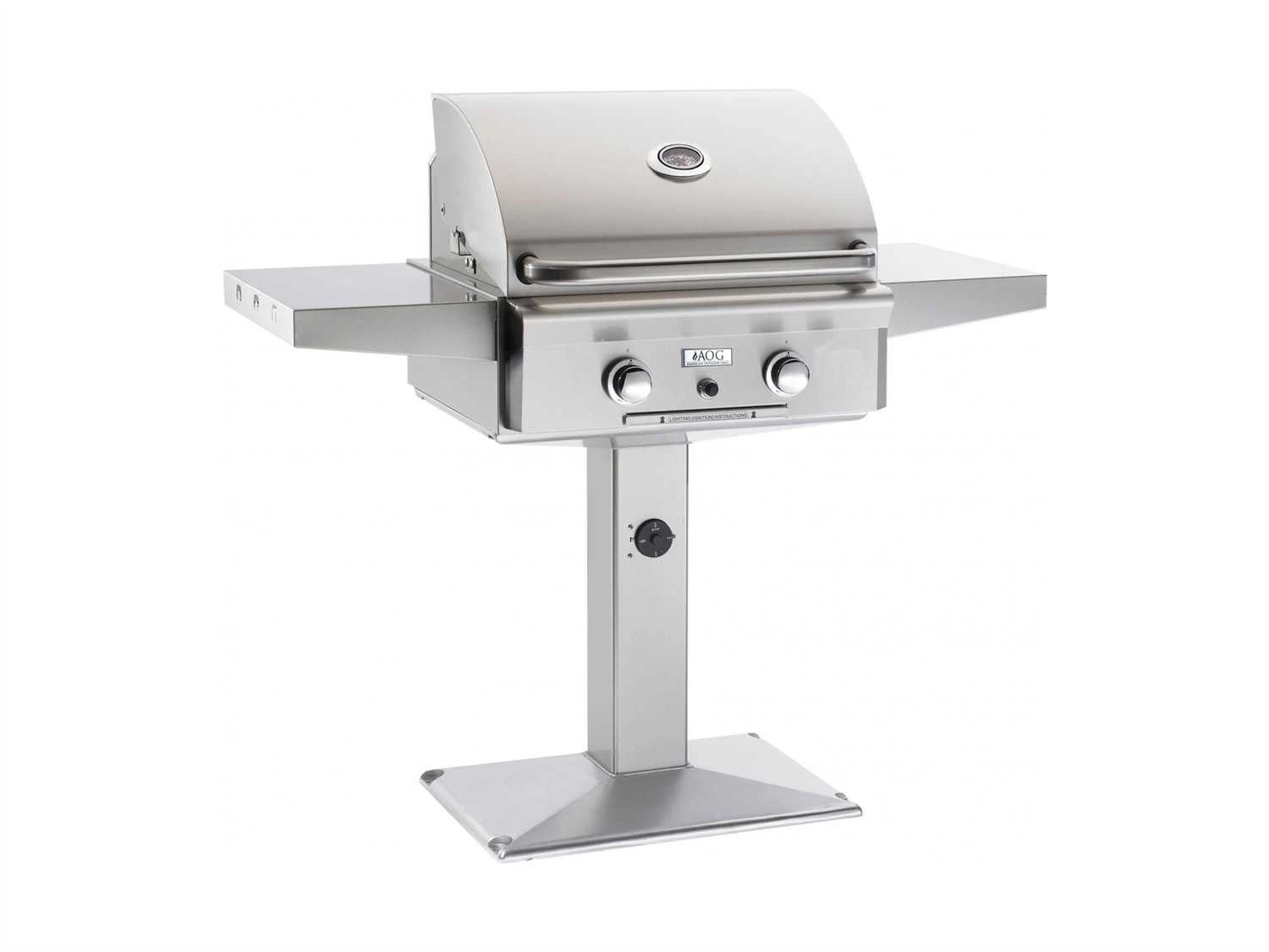 AOG L Series Post Mount 24'' BBQ Grill