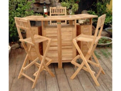 Anderson Teak Altavista 5-Piece Bar Set