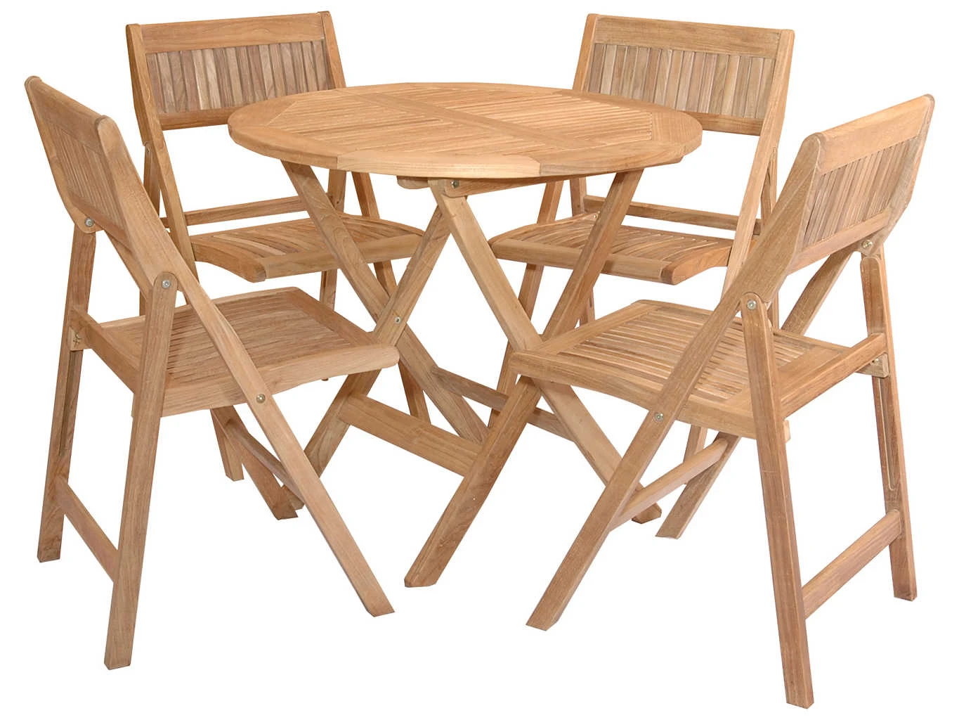 Anderson Teak Windsor 5-Piece Round Bistro Set - Image 6
