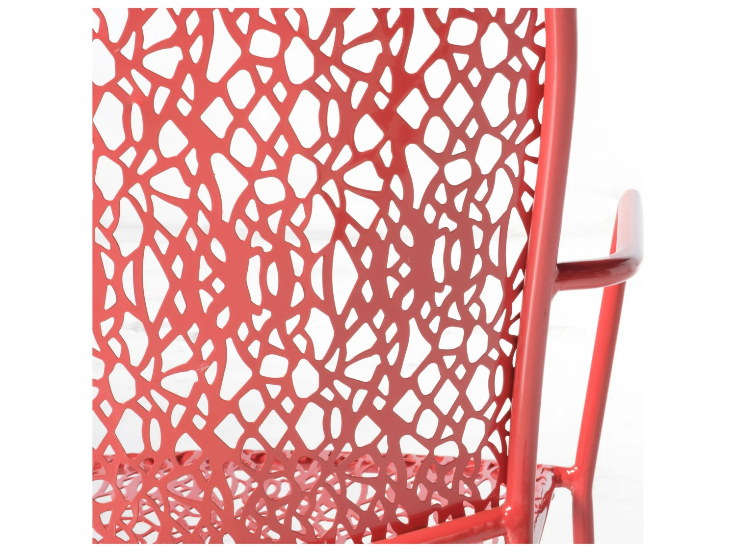 Alfresco Home Martini Cherry Pie Iron Dining Set - Image 5