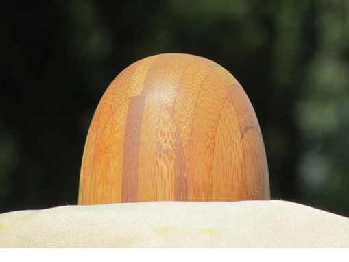 Bambrella Levante Wood 11' Square Pulley Lift Umbrella - Image 3