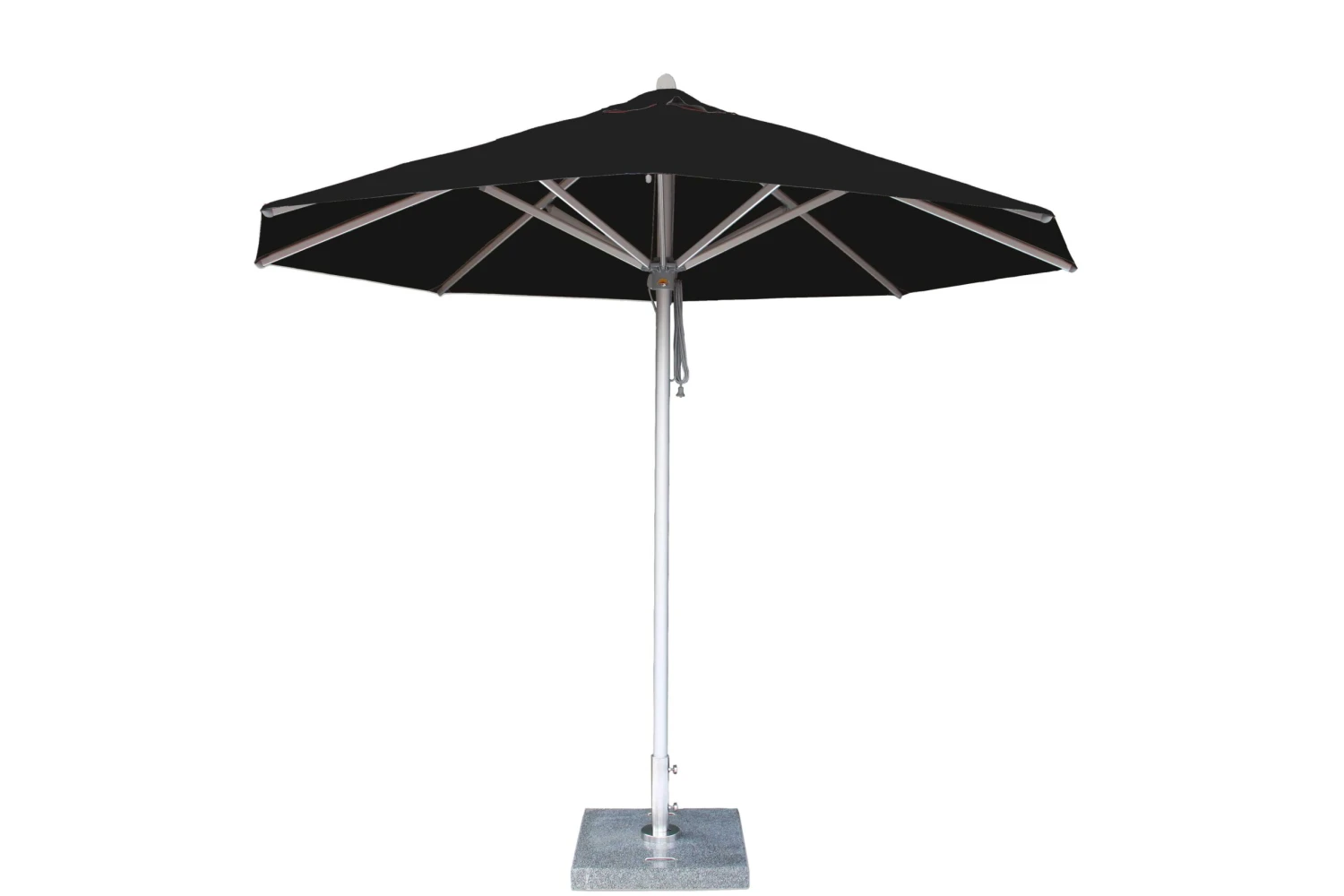 Bambrella Hurricane Aluminum 13' Round Pulley Lift No Tilt Umbrella - Image 12