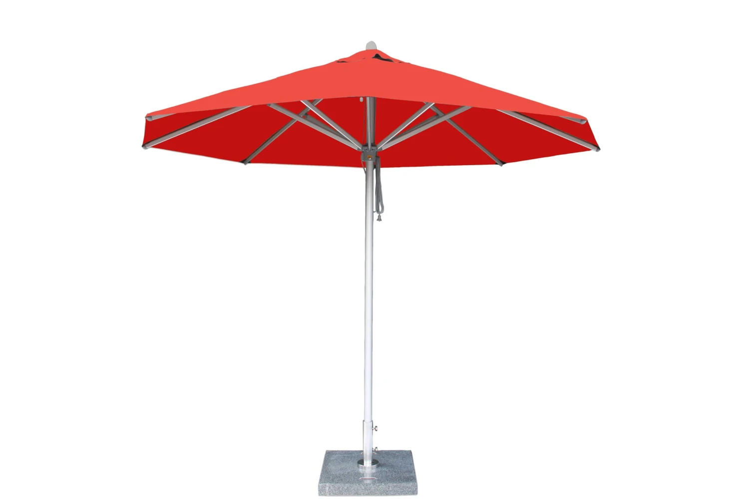 Bambrella Hurricane Aluminum 13' Round Pulley Lift No Tilt Umbrella - Image 6