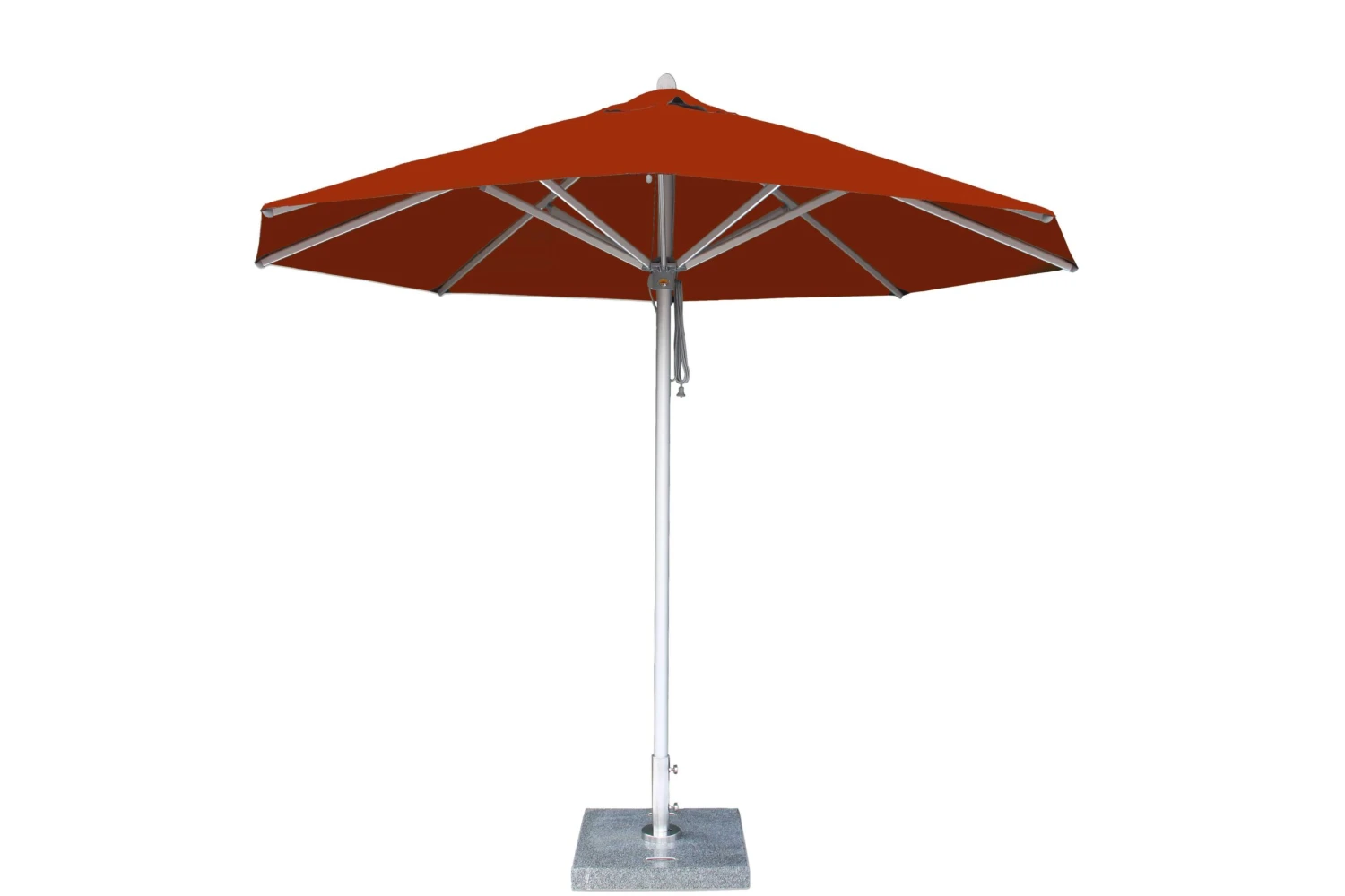 Bambrella Hurricane Aluminum 13' Round Pulley Lift No Tilt Umbrella - Image 8