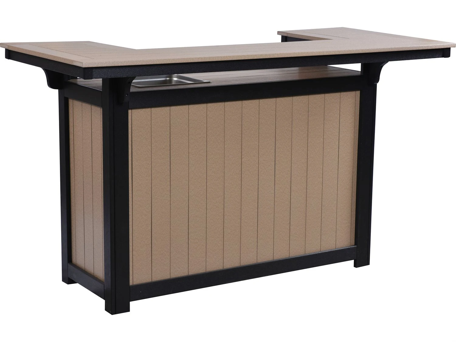 Berlin Gardens Bars & Bar Stools Recycled Plastic Dining Set - Image 4