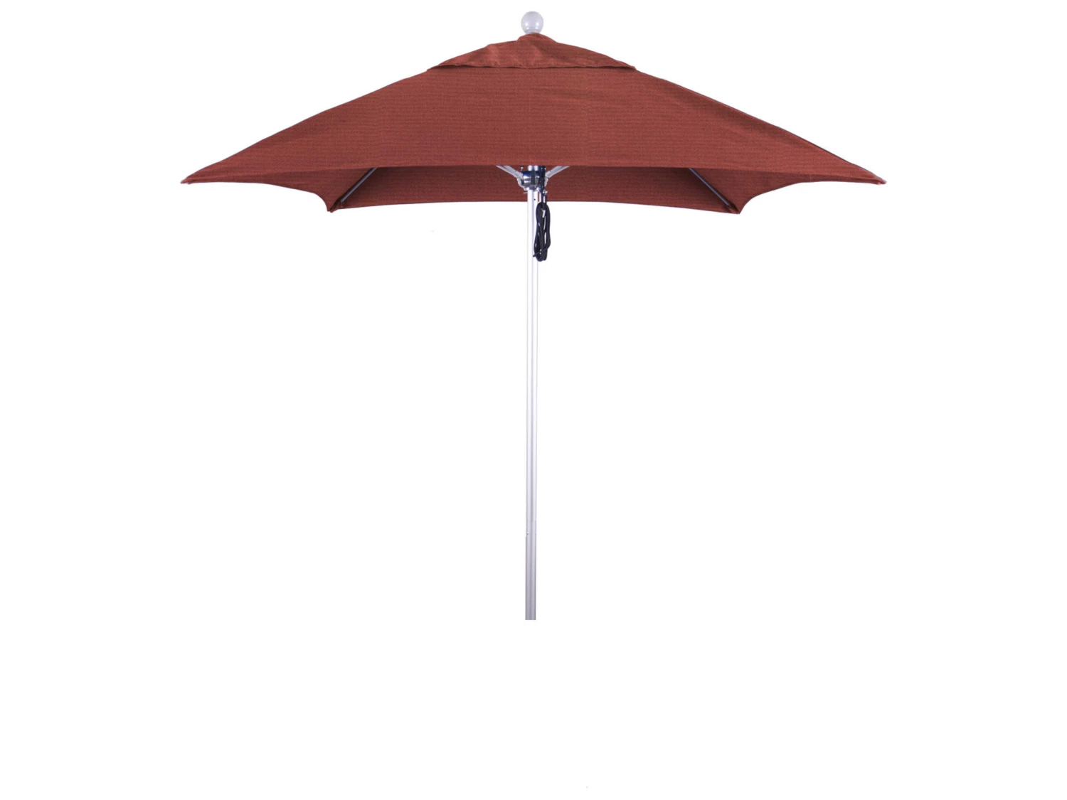 California Umbrella Quick Ship Venture Series 6 Foot Square Market Aluminum Umbrella With Push Lift System - Image 11