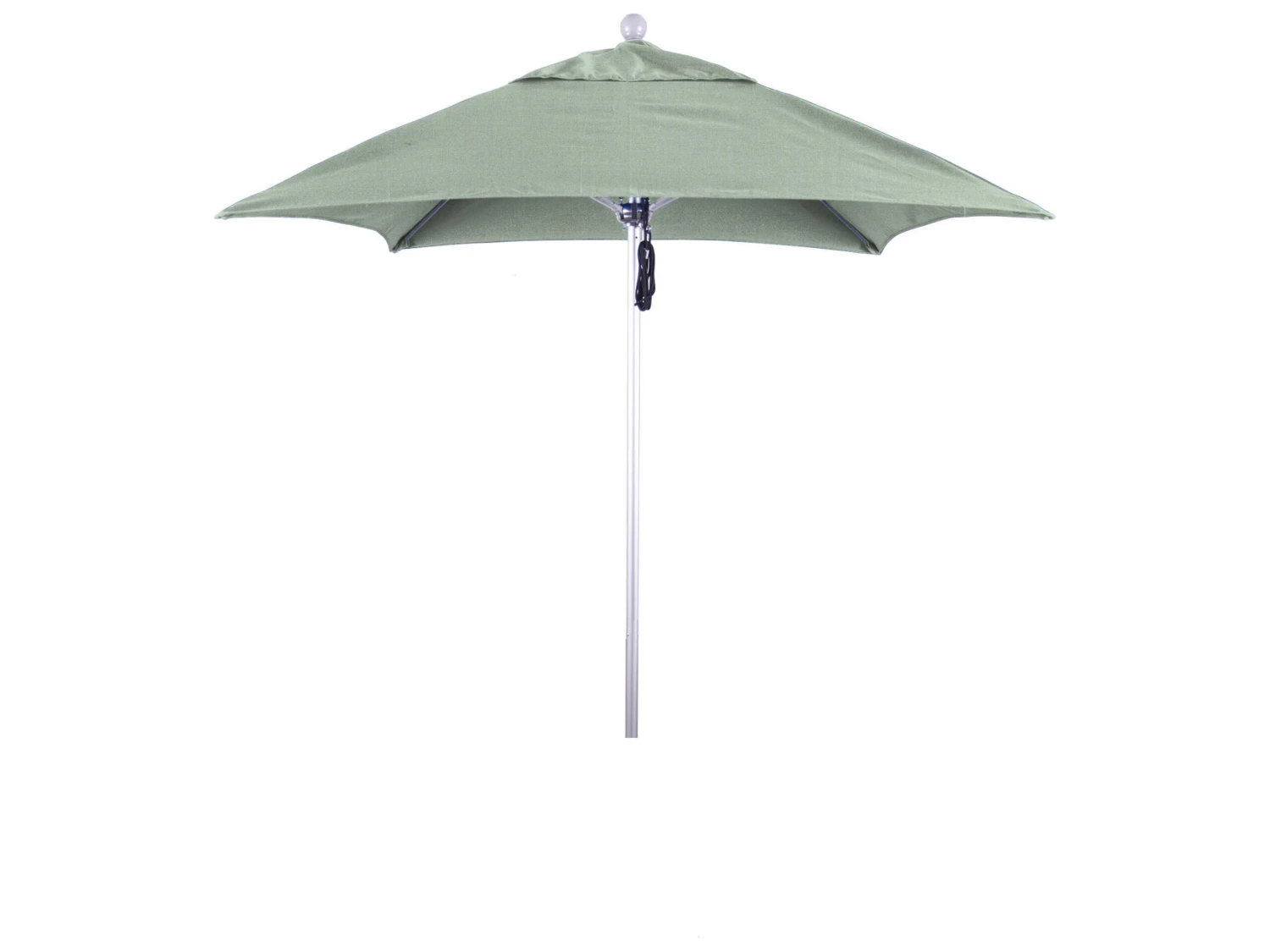 California Umbrella Quick Ship Venture Series 6 Foot Square Market Aluminum Umbrella With Push Lift System - Image 14