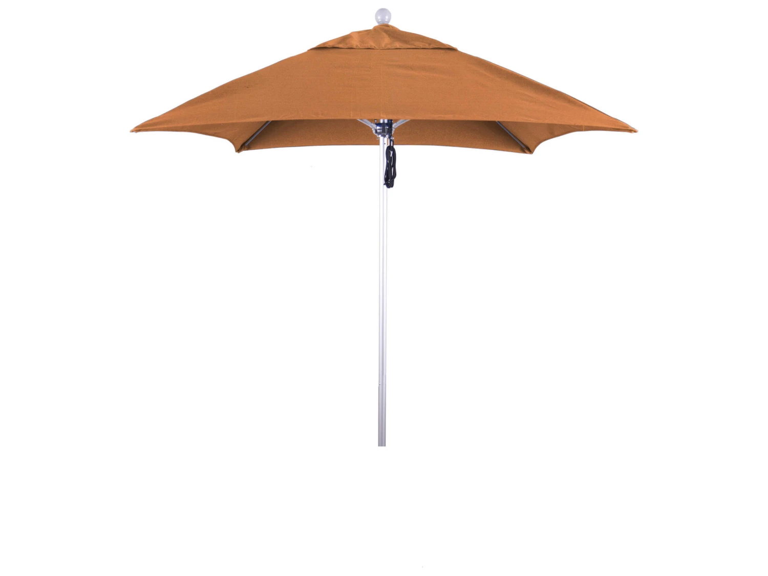 California Umbrella Quick Ship Venture Series 6 Foot Square Market Aluminum Umbrella With Push Lift System - Image 16
