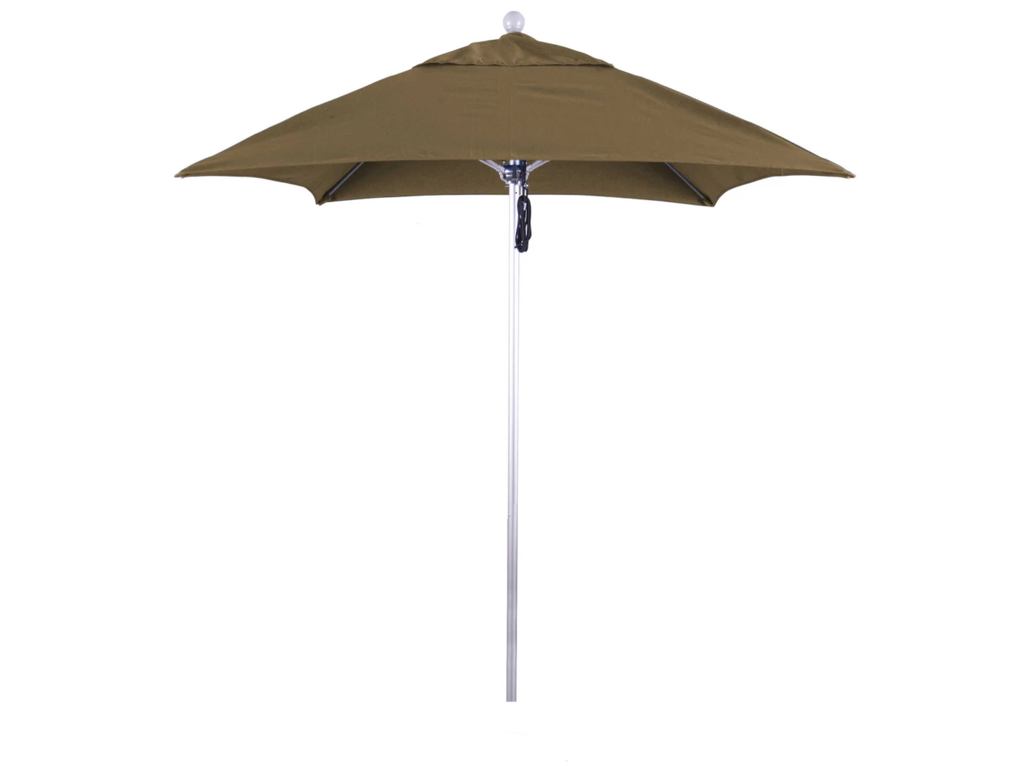 California Umbrella Quick Ship Venture Series 6 Foot Square Market Aluminum Umbrella With Push Lift System - Image 18