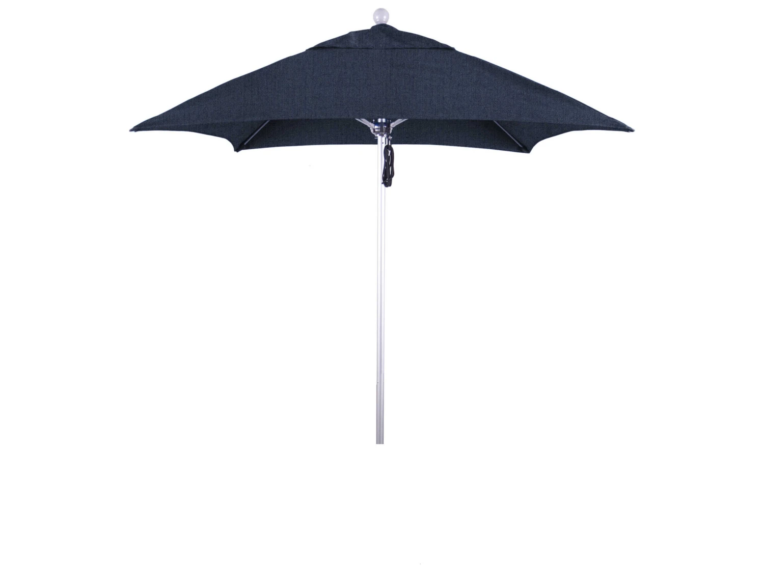 California Umbrella Quick Ship Venture Series 6 Foot Square Market Aluminum Umbrella With Push Lift System - Image 6
