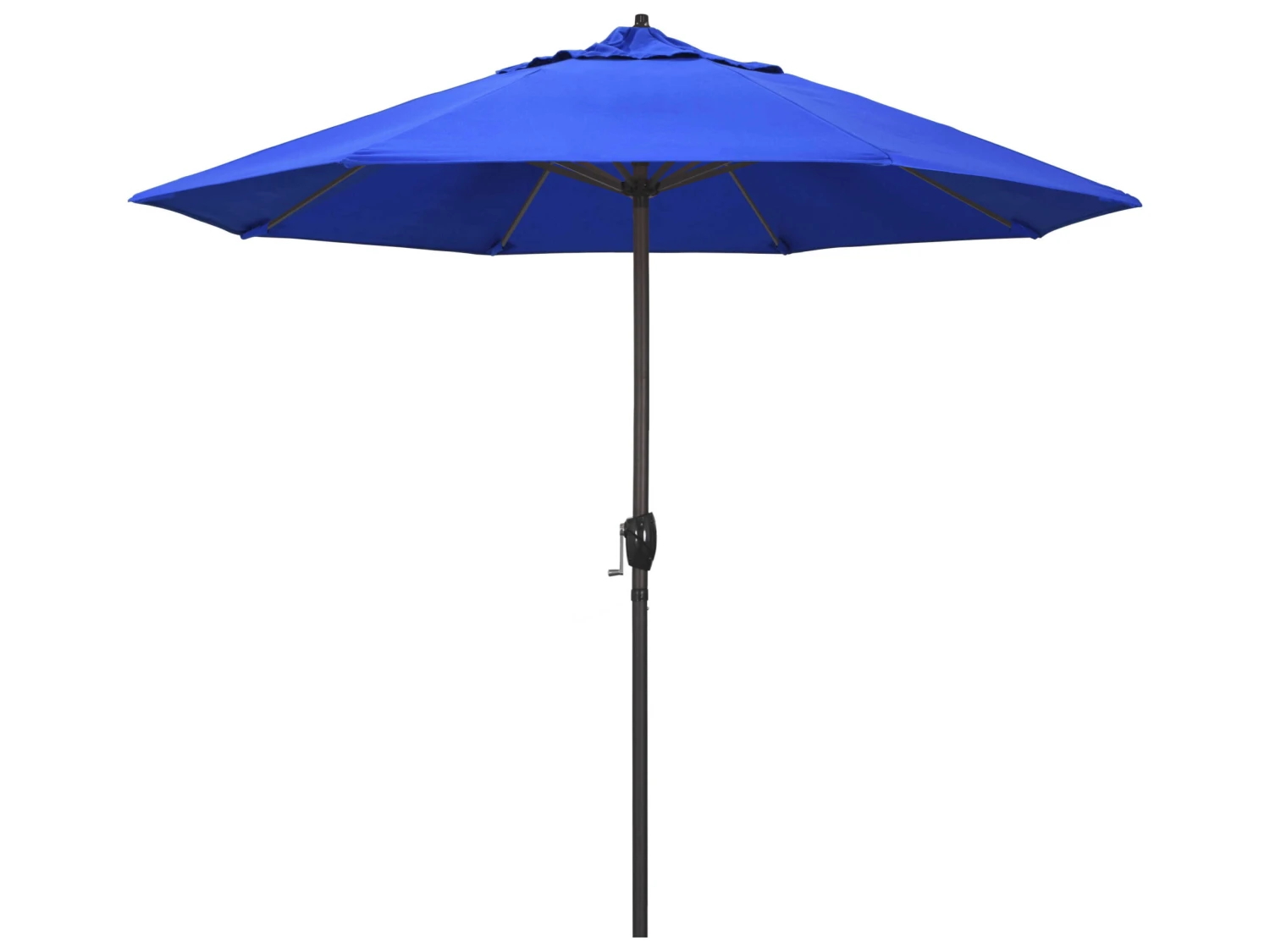 California Umbrella Quick Ship Casa Series 9 Foot Octagon Market Aluminum Umbrella With Crank Lift System - Image 15