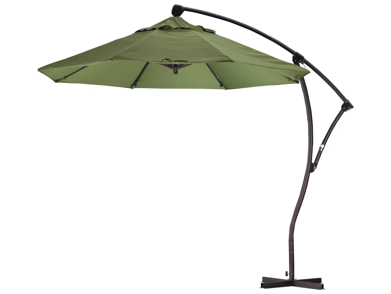 California Umbrella Quick Ship Bayside Series 9 Foot Octagon Cantilever Aluminum Umbrella With Crank Lift System - Image 10