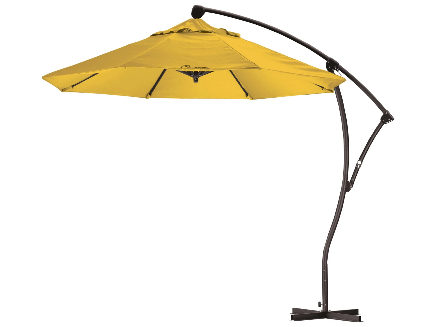 California Umbrella Custom Bayside Series 9 Foot Octagon Cantilever Aluminum Umbrella With Crank Lift System - Image 13