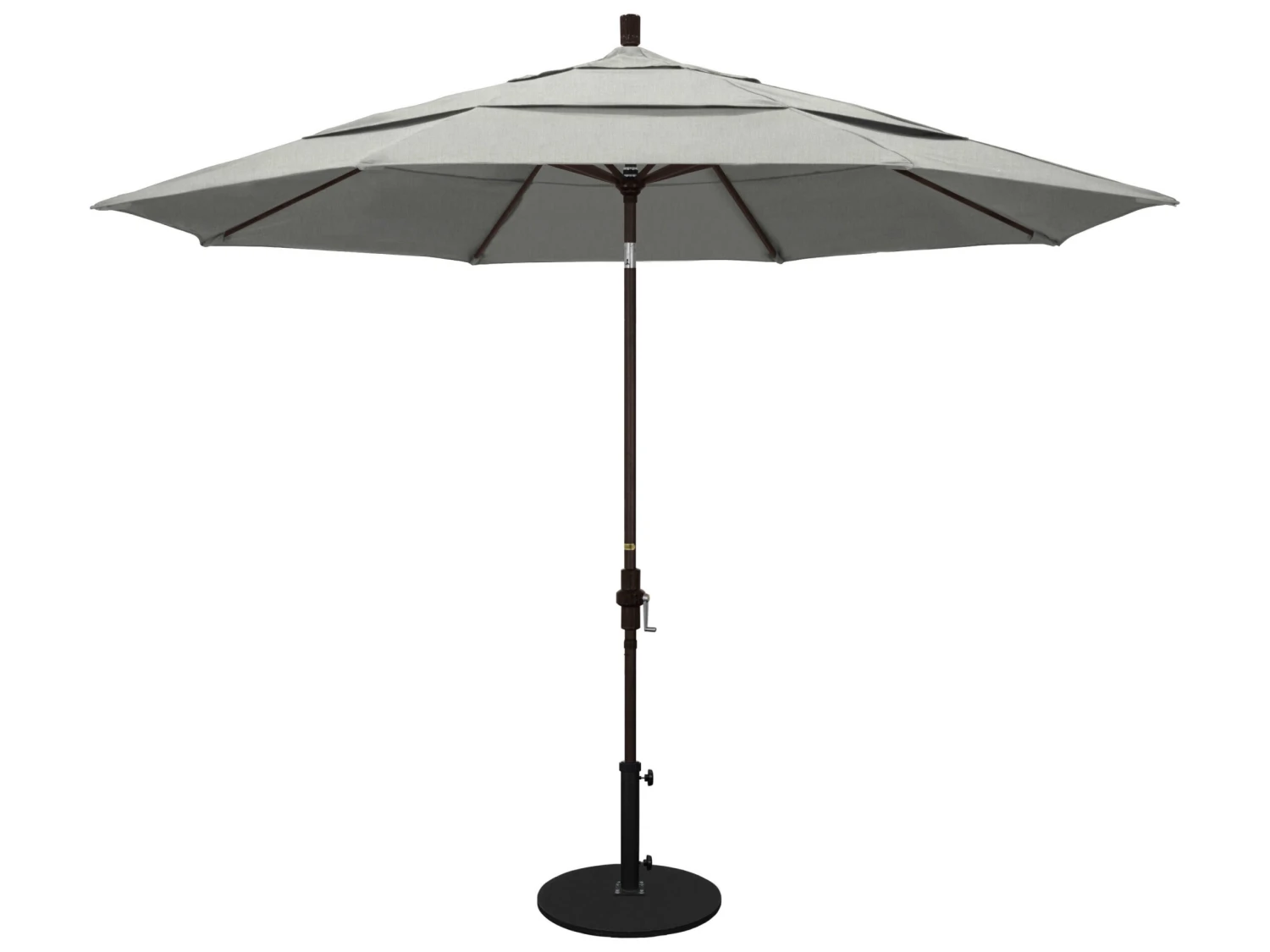 California Umbrella Custom Golden State Series 11 Foot Octagon Market Aluminum Umbrella With Crank Lift System - Image 10