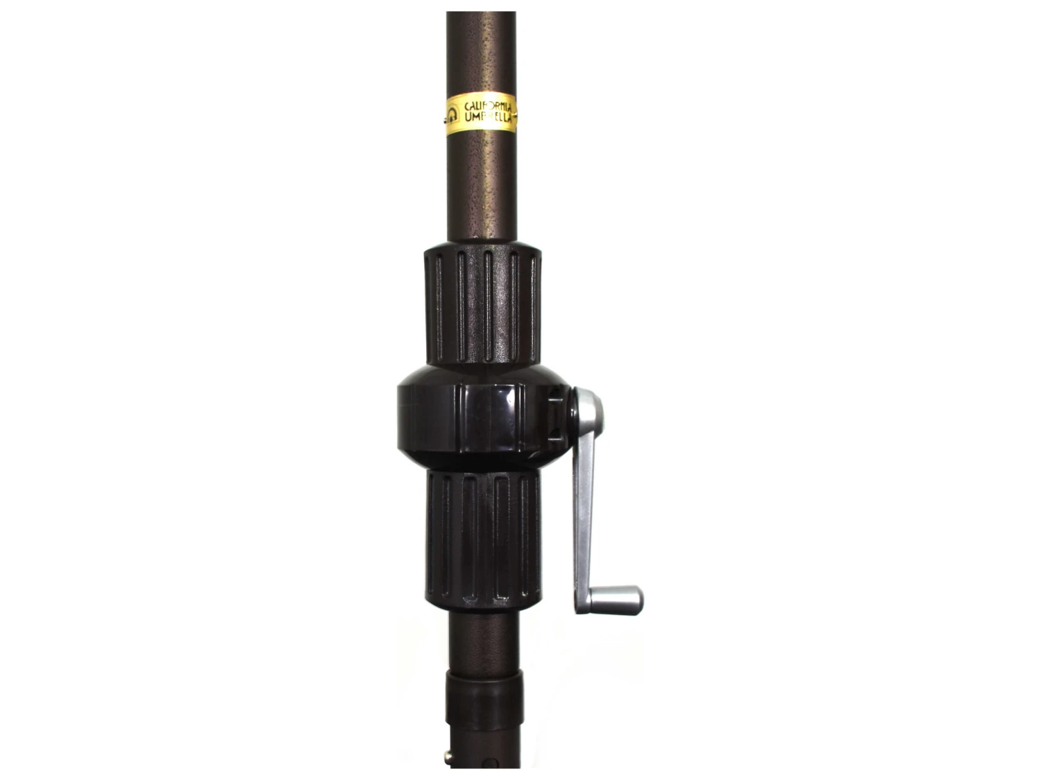 California Umbrella Custom Golden State Series 9 Foot Octagon Market Aluminum Umbrella With Crank Lift System - Image 4