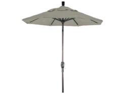 California Umbrella Custom Pacific Trail Series 6 Foot Octagon Market Aluminum Umbrella With Crank Lift System