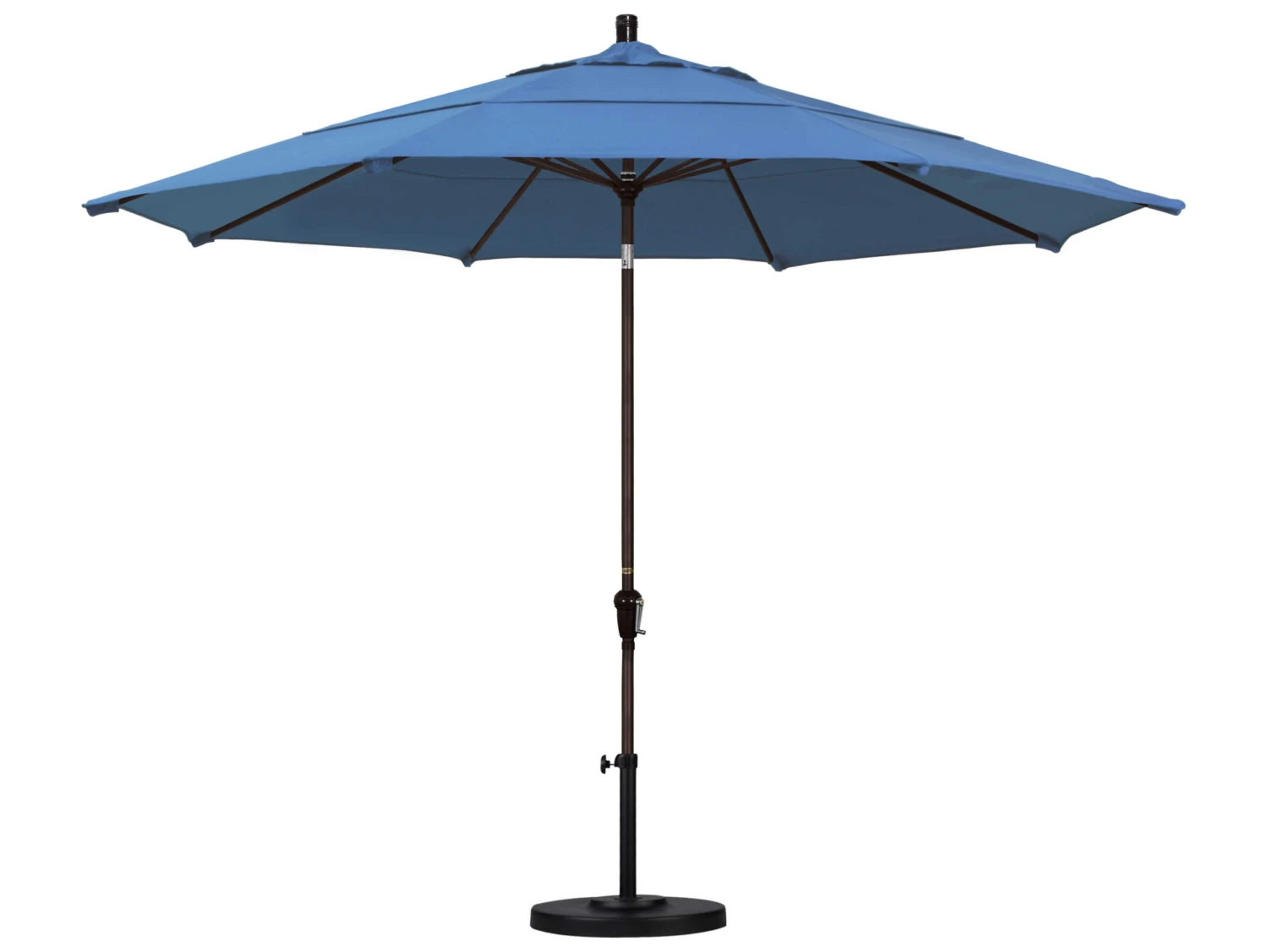 California Umbrella Quick Ship Sunset Series 11 Foot Octagon Market Aluminum Umbrella With Crank Lift System - Image 18