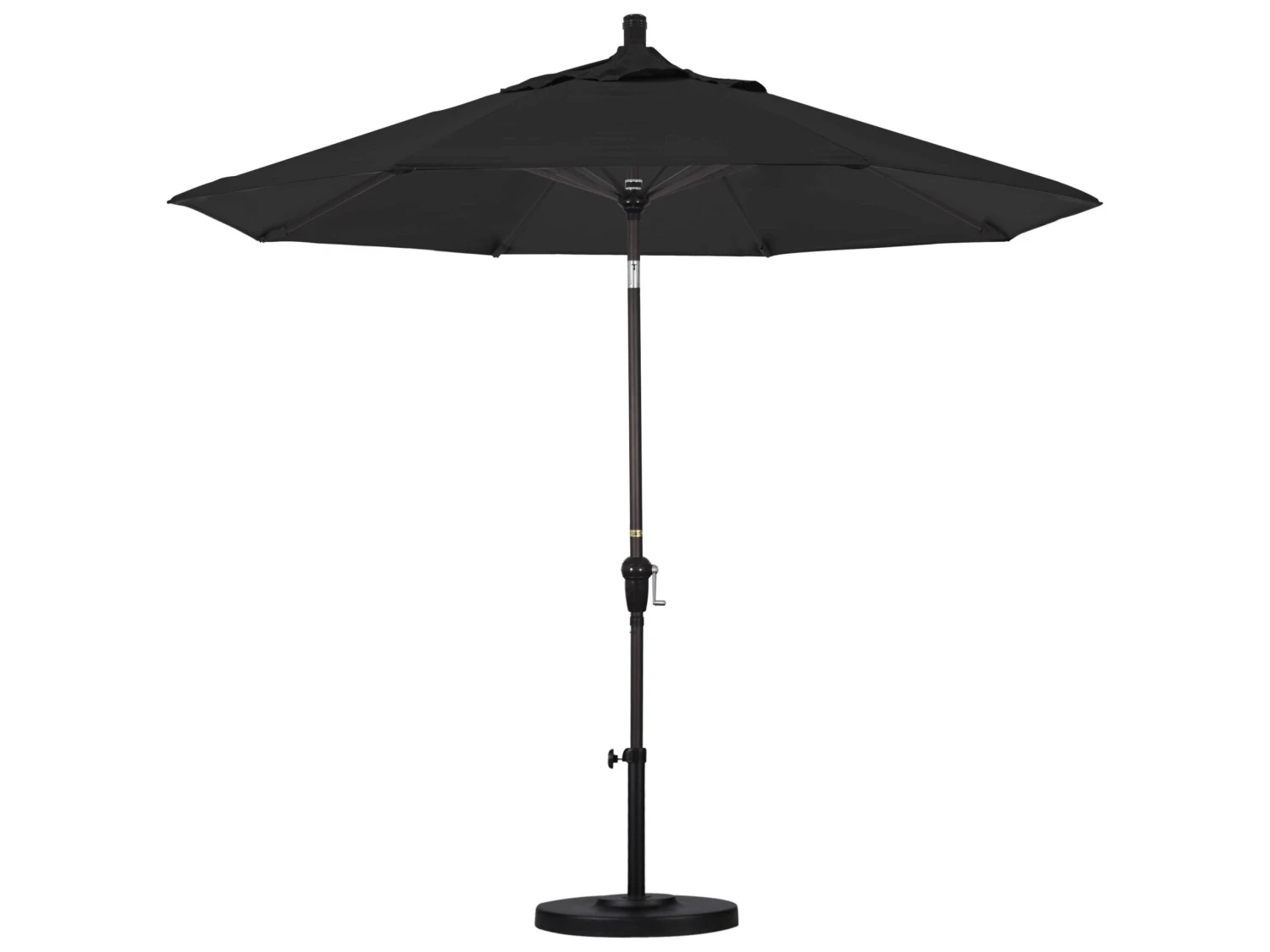California Umbrella Custom Sunset Series 9 Foot Octagon Market Aluminum Umbrella With Crank Lift System - Image 12