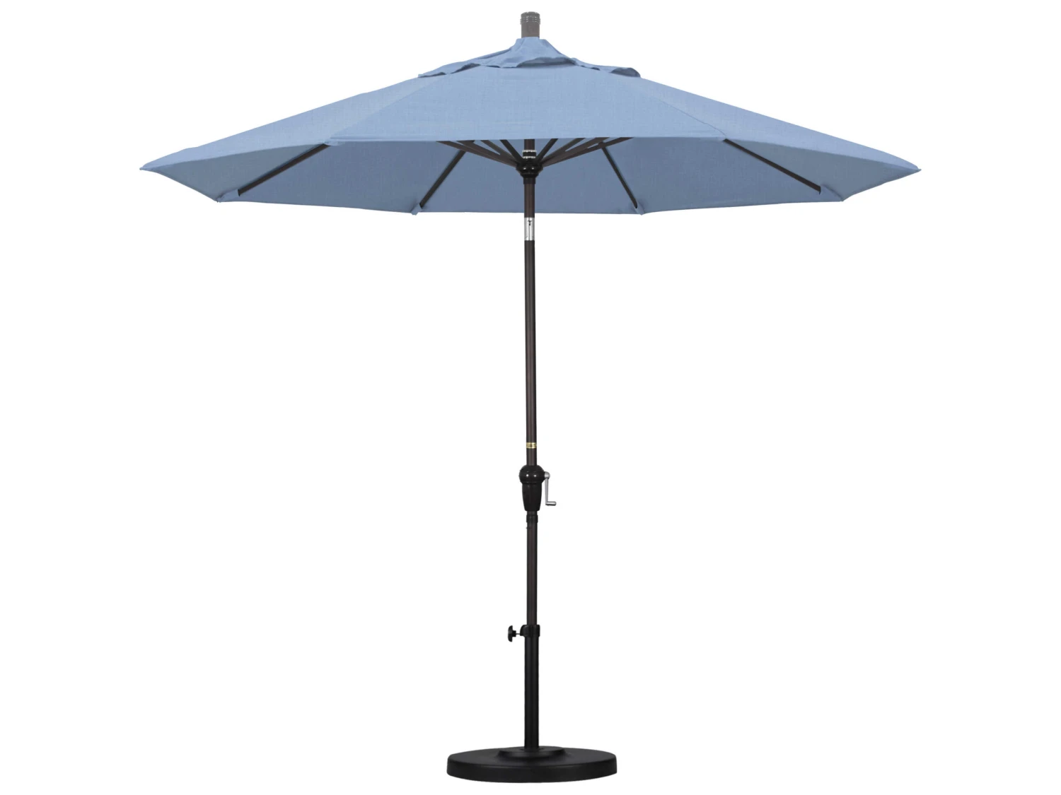 California Umbrella Custom Sunset Series 9 Foot Octagon Market Aluminum Umbrella With Crank Lift System - Image 14