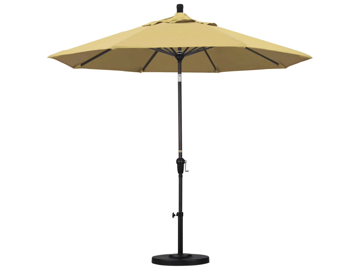 California Umbrella Custom Sunset Series 9 Foot Octagon Market Aluminum Umbrella With Crank Lift System - Image 16