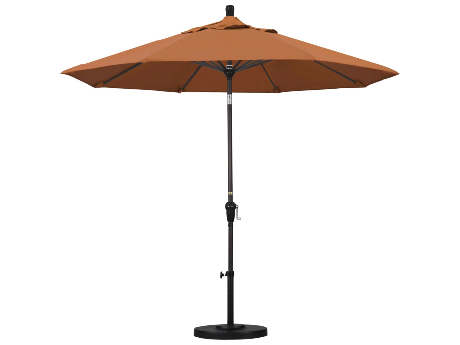 California Umbrella Custom Sunset Series 9 Foot Octagon Market Aluminum Umbrella With Crank Lift System - Image 17