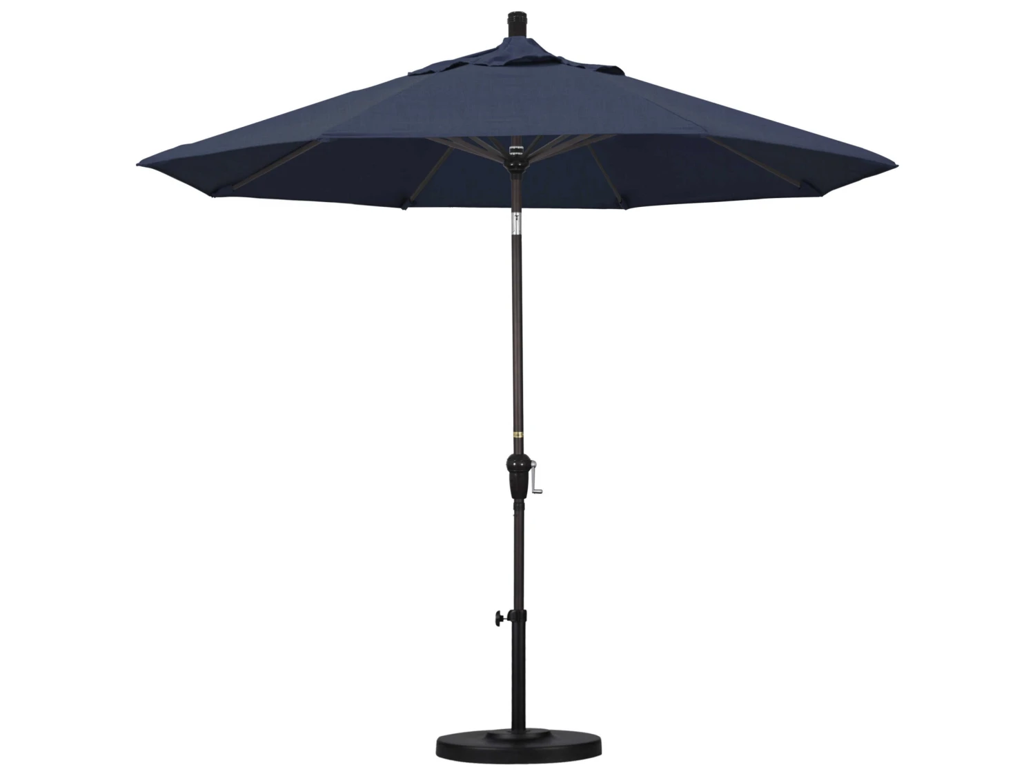 California Umbrella Custom Sunset Series 9 Foot Octagon Market Aluminum Umbrella With Crank Lift System - Image 6