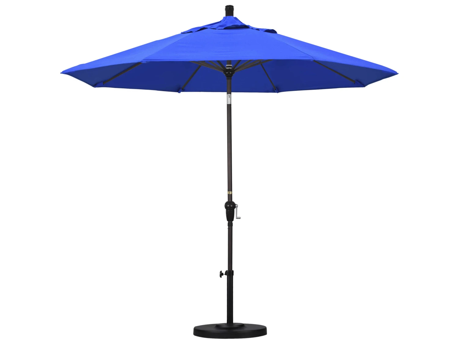 California Umbrella Custom Sunset Series 9 Foot Octagon Market Aluminum Umbrella With Crank Lift System - Image 7