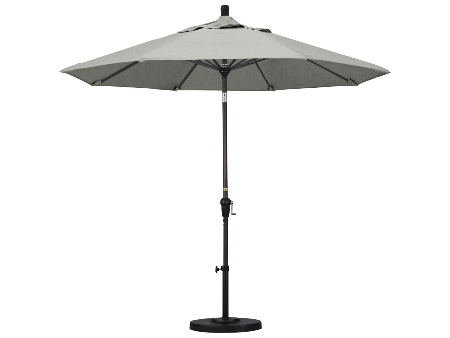 California Umbrella Custom Sunset Series 9 Foot Octagon Market Aluminum Umbrella With Crank Lift System - Image 8