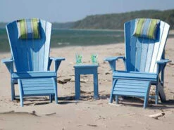 C.R. Plastic Generation Premium Recycled Plastic Set With Side Table