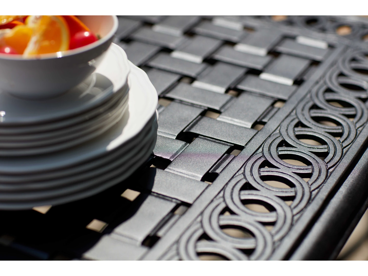 Darlee Outdoor Living Mountain View Cast Aluminum 9- Piece Counter Height Dining Set With Square Counter Height Dining Table In Antique Bronze - Image 9