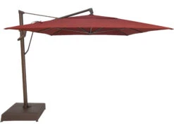 Treasure Garden Special Order Sunbrella AKZ PLUS 10 X 13 Foot Rectangular Infinite Tilt And Lock Cantilever