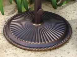 Treasure Garden 50 Pound Cast Iron Umbrella Base