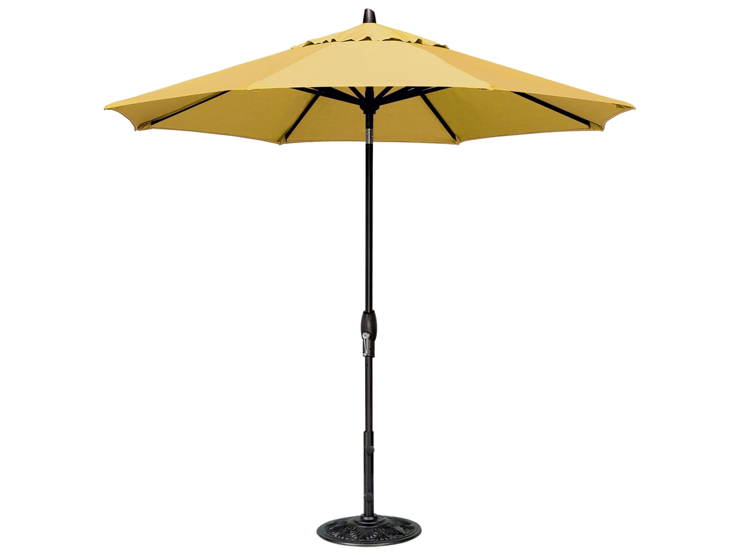 Treasure Garden Market Aluminum 9' Octagon Auto Tilt Crank Lift Umbrella - Image 15