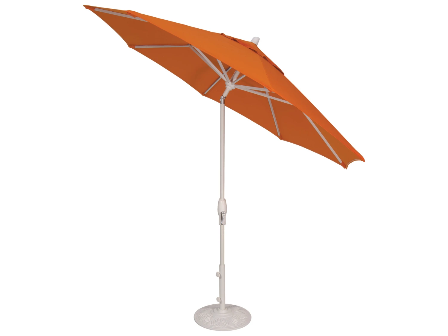 Treasure Garden Market Aluminum 9' Octagon Auto Tilt Crank Lift Umbrella - Image 4