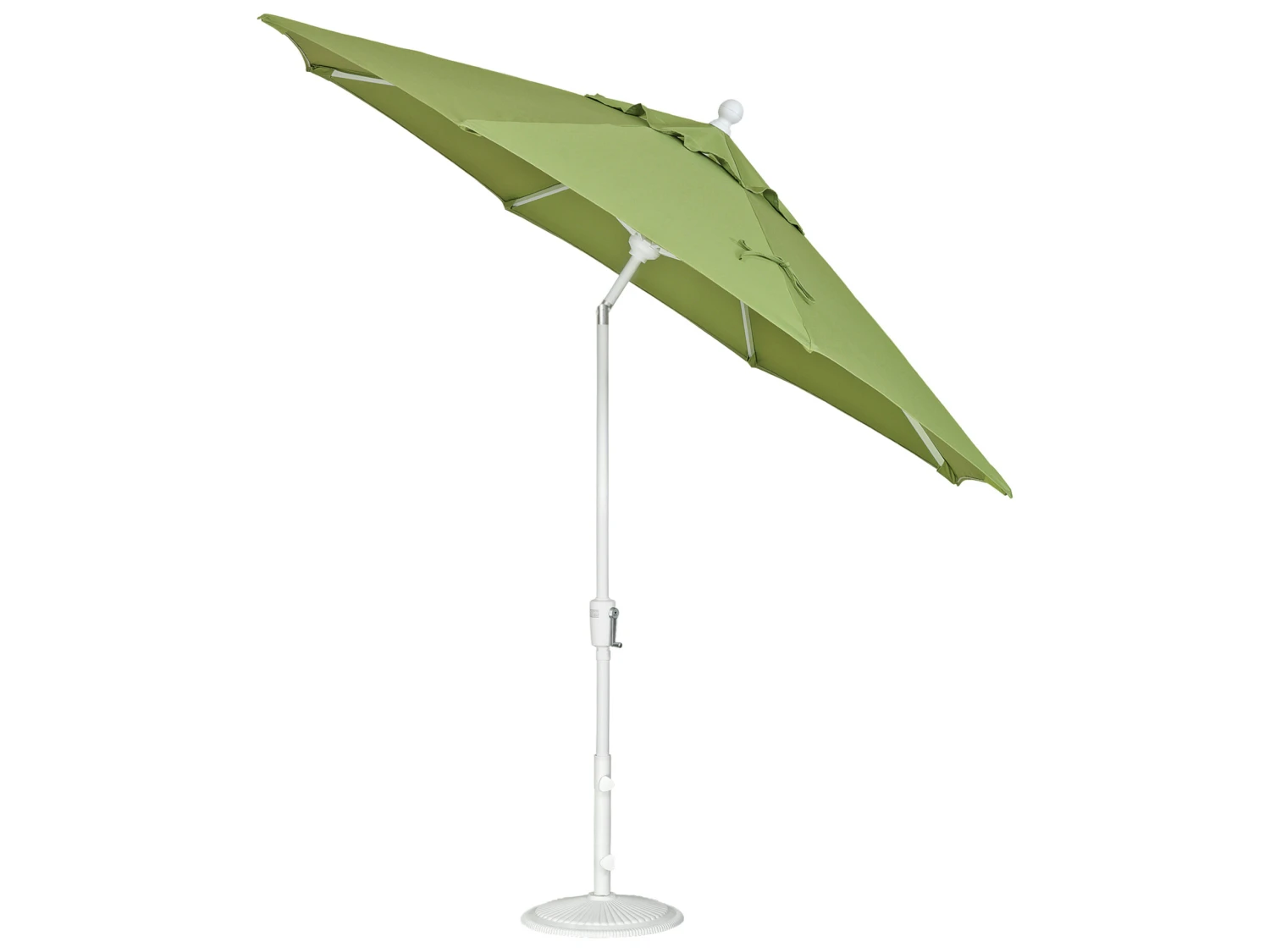 Treasure Garden Market Aluminum 9' Foot Wide Crank Lift Push Button Tilt Umbrella - Image 14