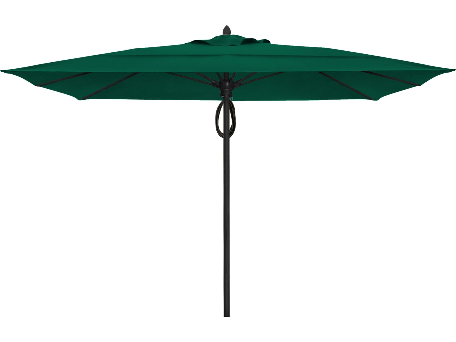 Fiberbuilt Umbrellas Prestige - Oceana Fiberglass 10' Square Pulley & Pin Umbrella - Image 11