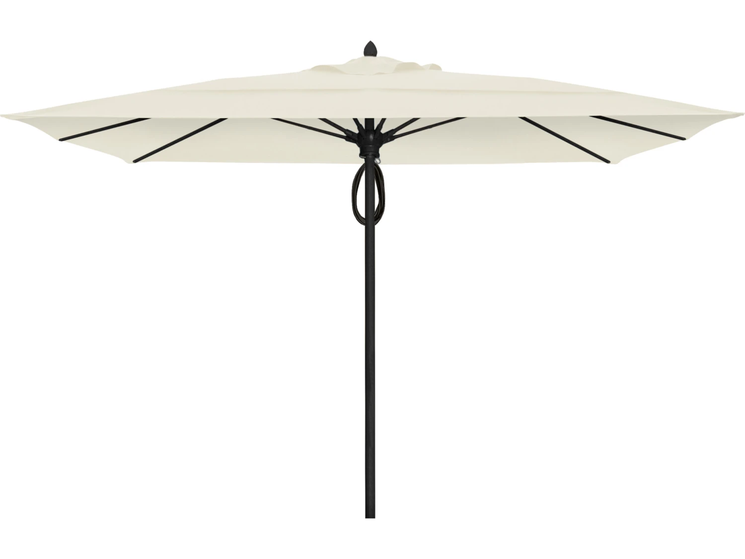 Fiberbuilt Umbrellas Prestige - Oceana Fiberglass 10' Square Pulley & Pin Umbrella - Image 12