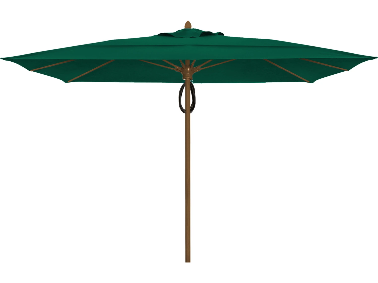 Fiberbuilt Umbrellas Prestige - Oceana Fiberglass 10' Square Pulley & Pin Umbrella - Image 19