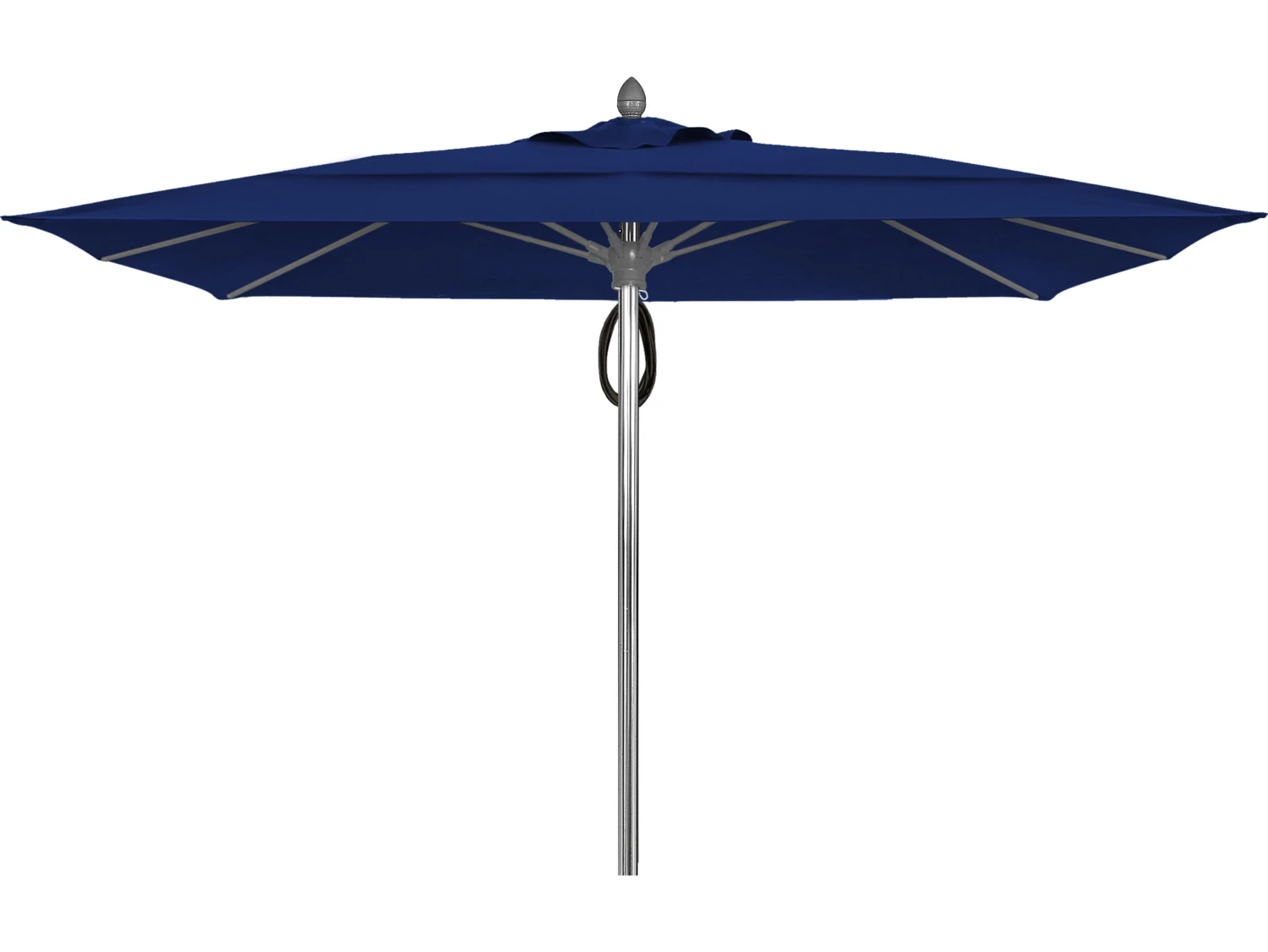 Fiberbuilt Umbrellas Prestige - Oceana Fiberglass 10' Square Pulley & Pin Umbrella - Image 7