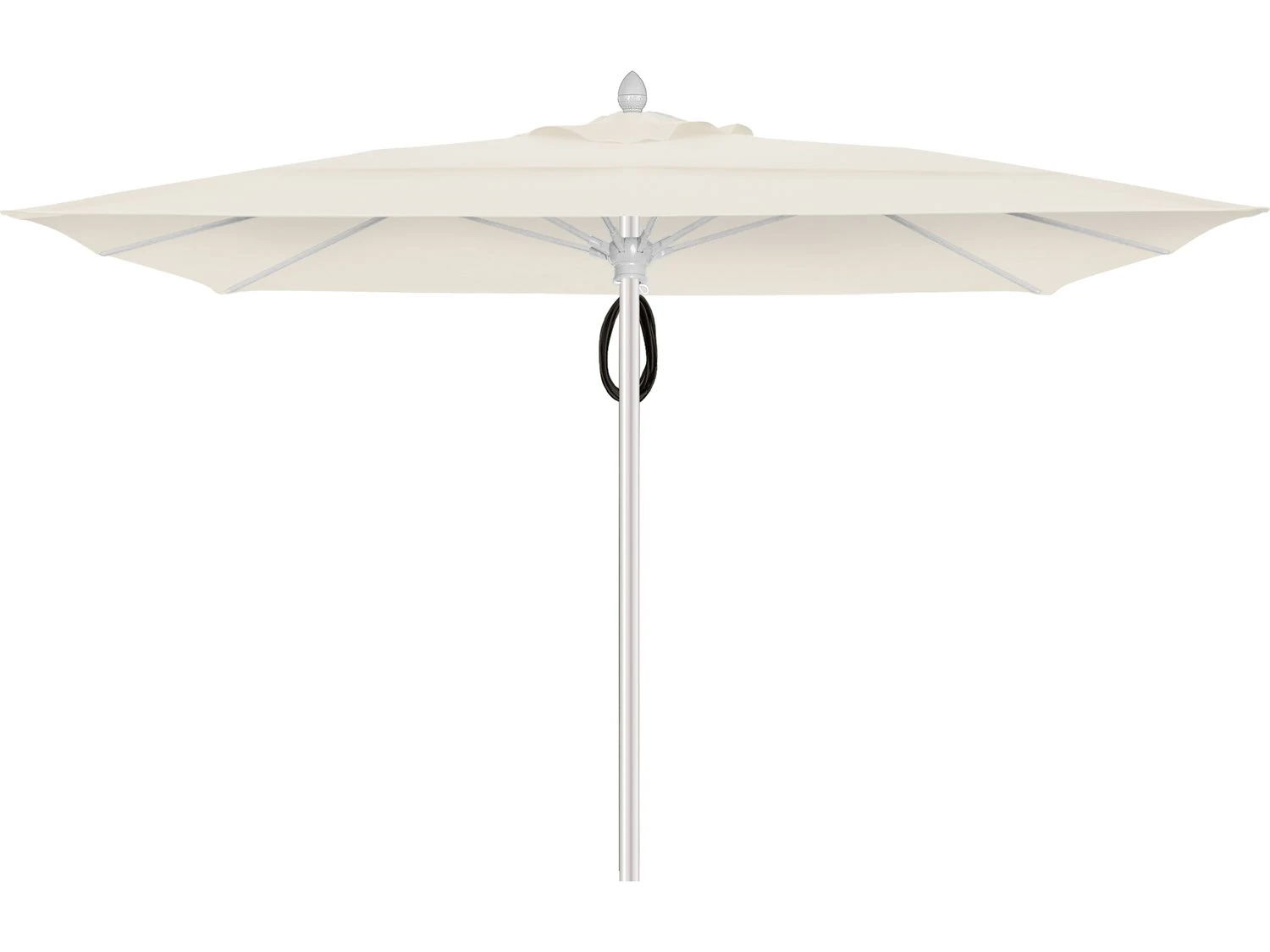 Fiberbuilt Umbrellas Prestige Riva 10' Pulley Lift No Tilt Patio Umbrella - Image 20
