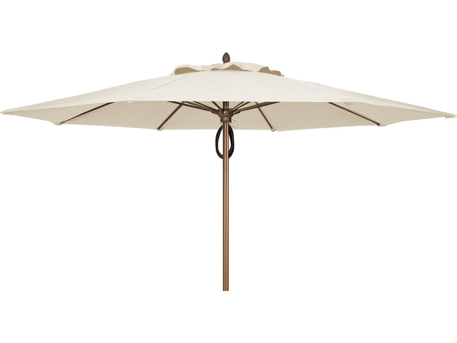 Fiberbuilt Umbrellas Prestige Oceana 11' Octagon Pulley & Pin Umbrella - Image 10