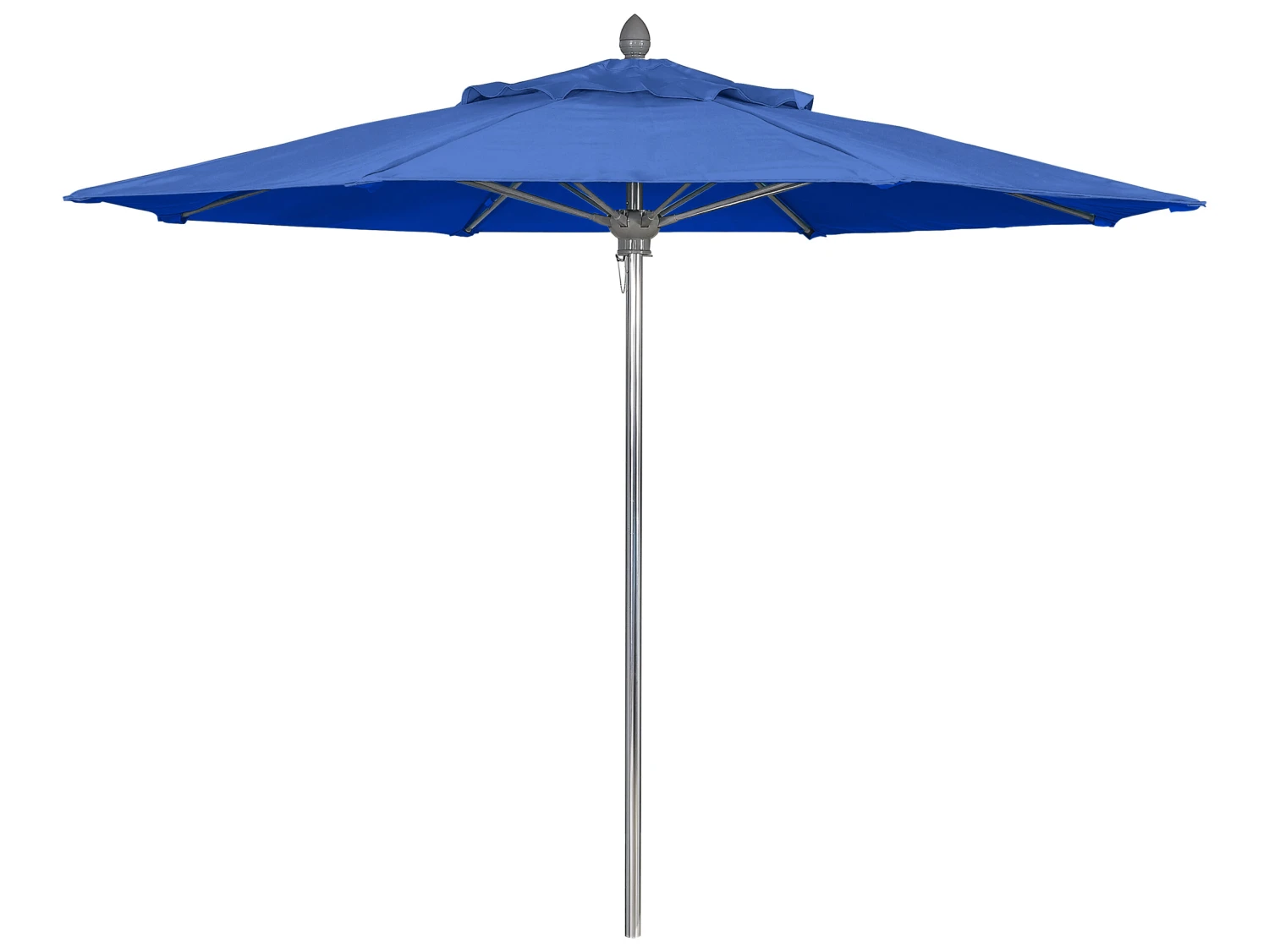 Fiberbuilt Umbrellas Riva Aluminum 8'' Octagon Push Up & Pin Umbrella - Image 6