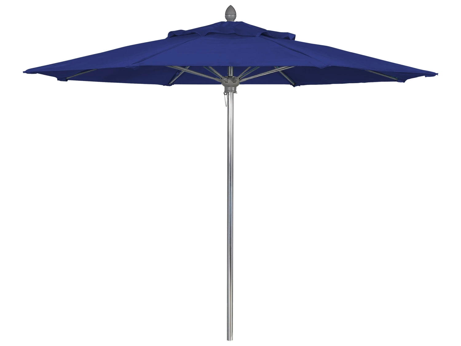 Fiberbuilt Umbrellas Riva Aluminum 8'' Octagon Push Up & Pin Umbrella - Image 7