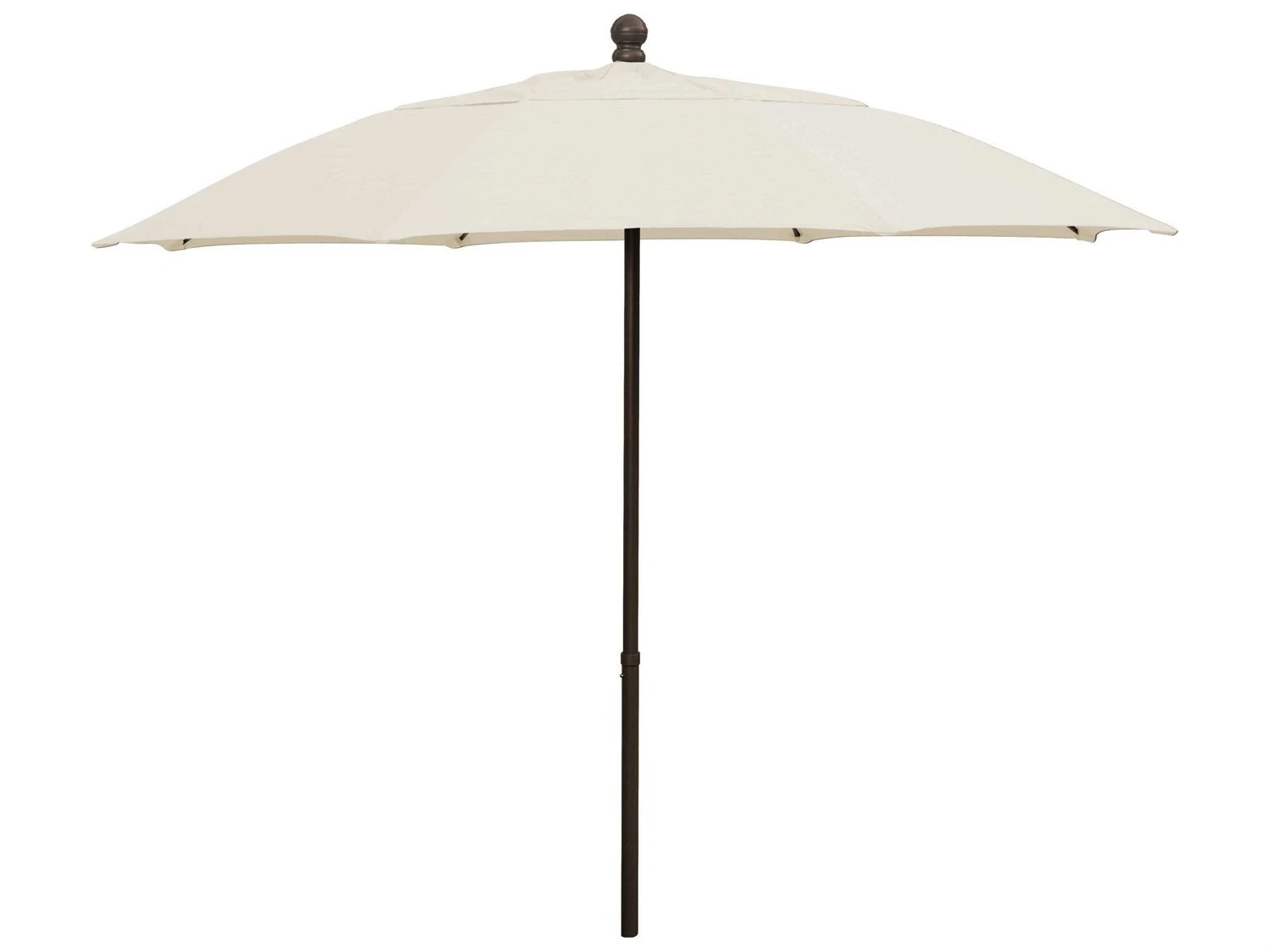Fiberbuilt Umbrellas Home 9' Push Up Lift No Tilt Umbrella - Image 4