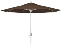 Fiberbuilt Umbrellas Quick Ship Market Crank 9' Octagon Aluminum Umbrella