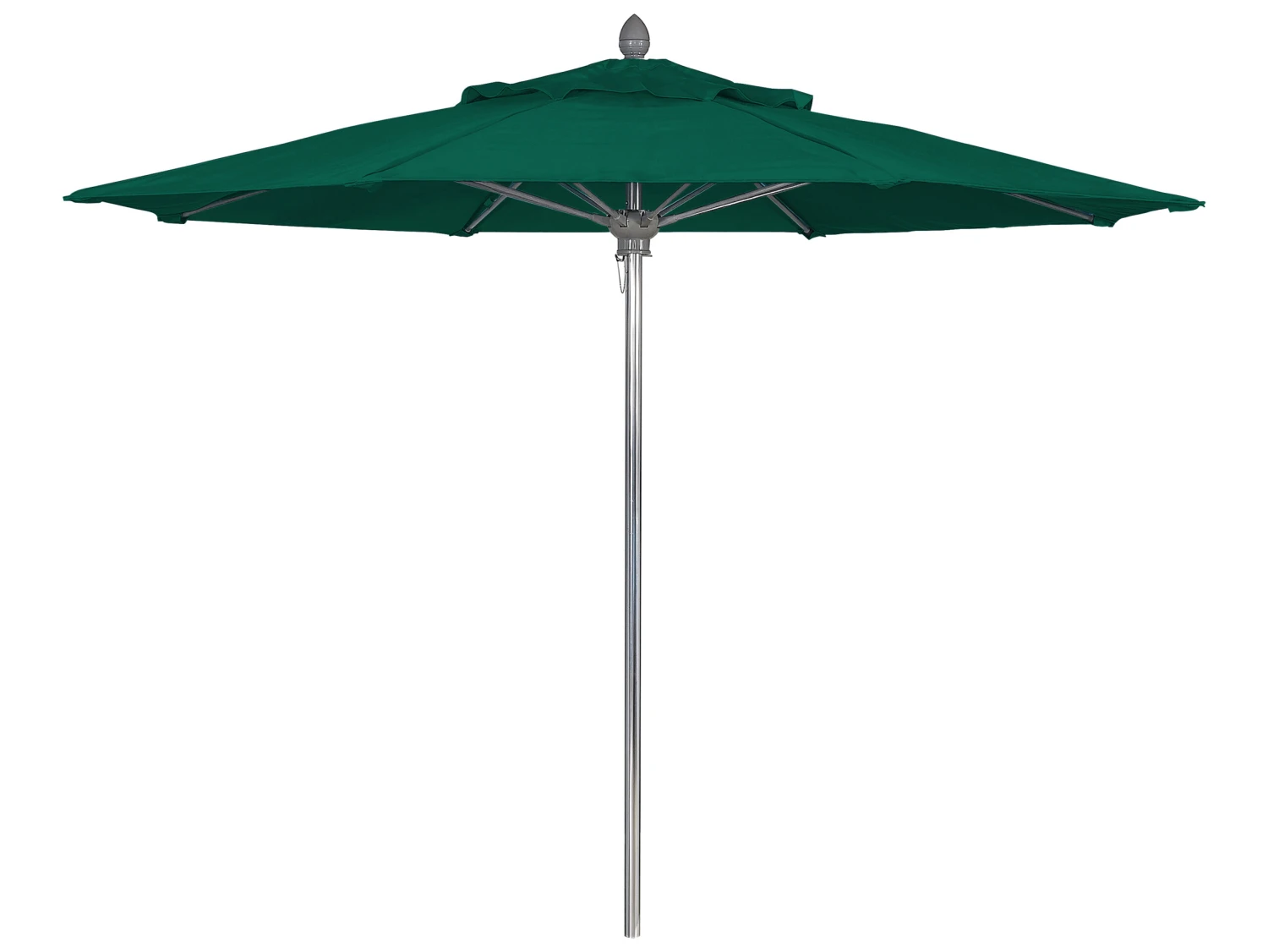 Fiberbuilt Umbrellas Riva Aluminum 8'' Octagon Pulley & Pin Umbrella - Image 2