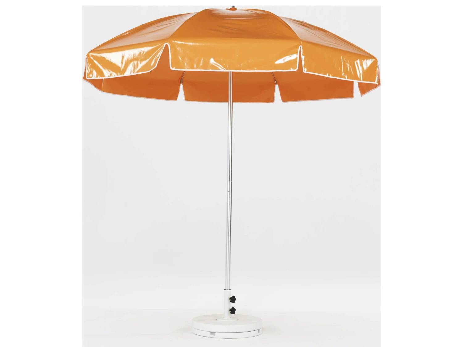 Frankford Quick Ship Laurel Steel Silver Anodized 7.5 Foot Wide Octagon Umbrella - Image 14