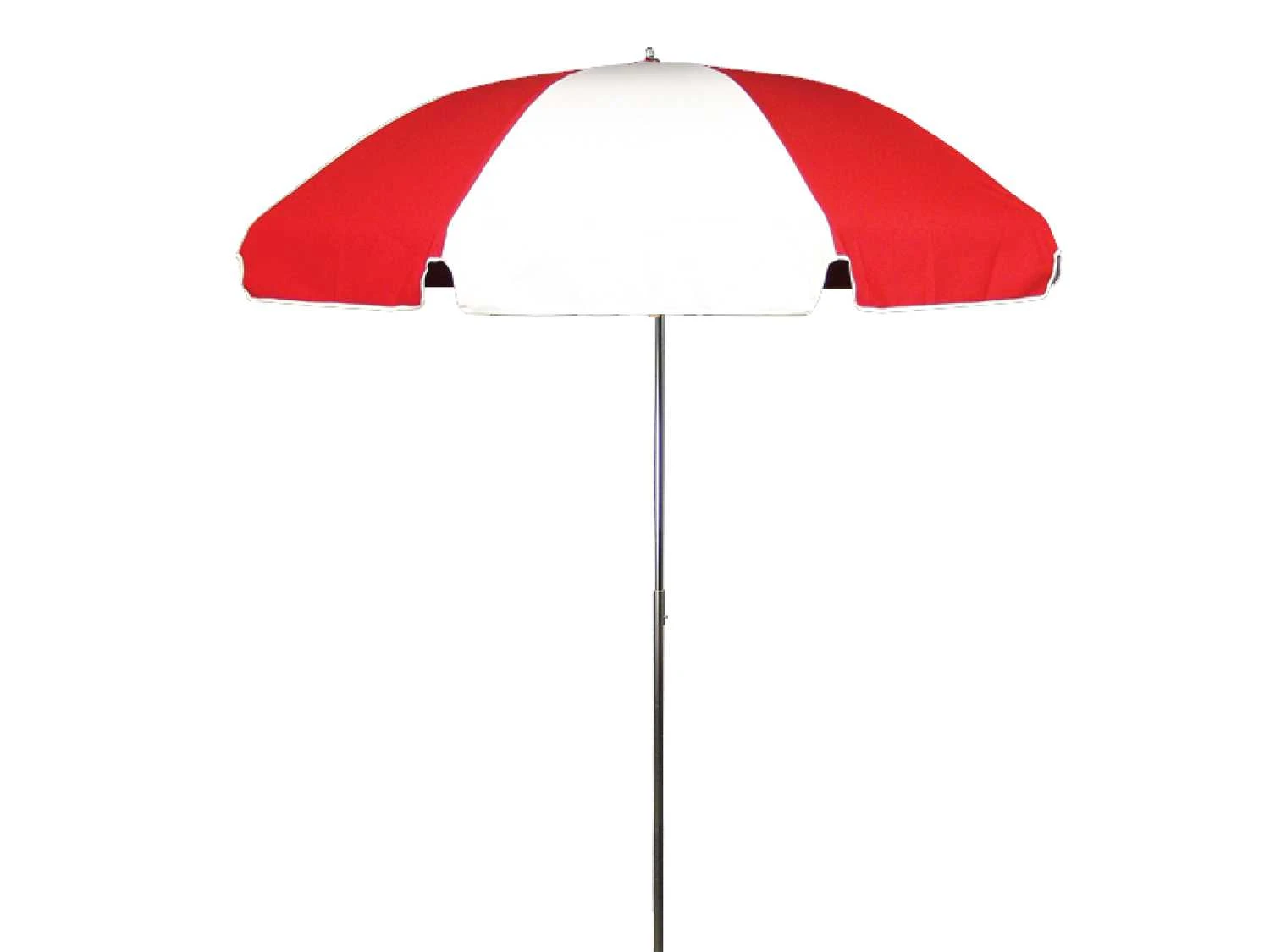 Frankford Quick Ship Laurel Steel Silver Anodized 7.5 Foot Wide Octagon Umbrella - Image 20