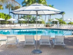 Frankford Umbrellas Monterey 7.5ft Pulley Lift Umbrella