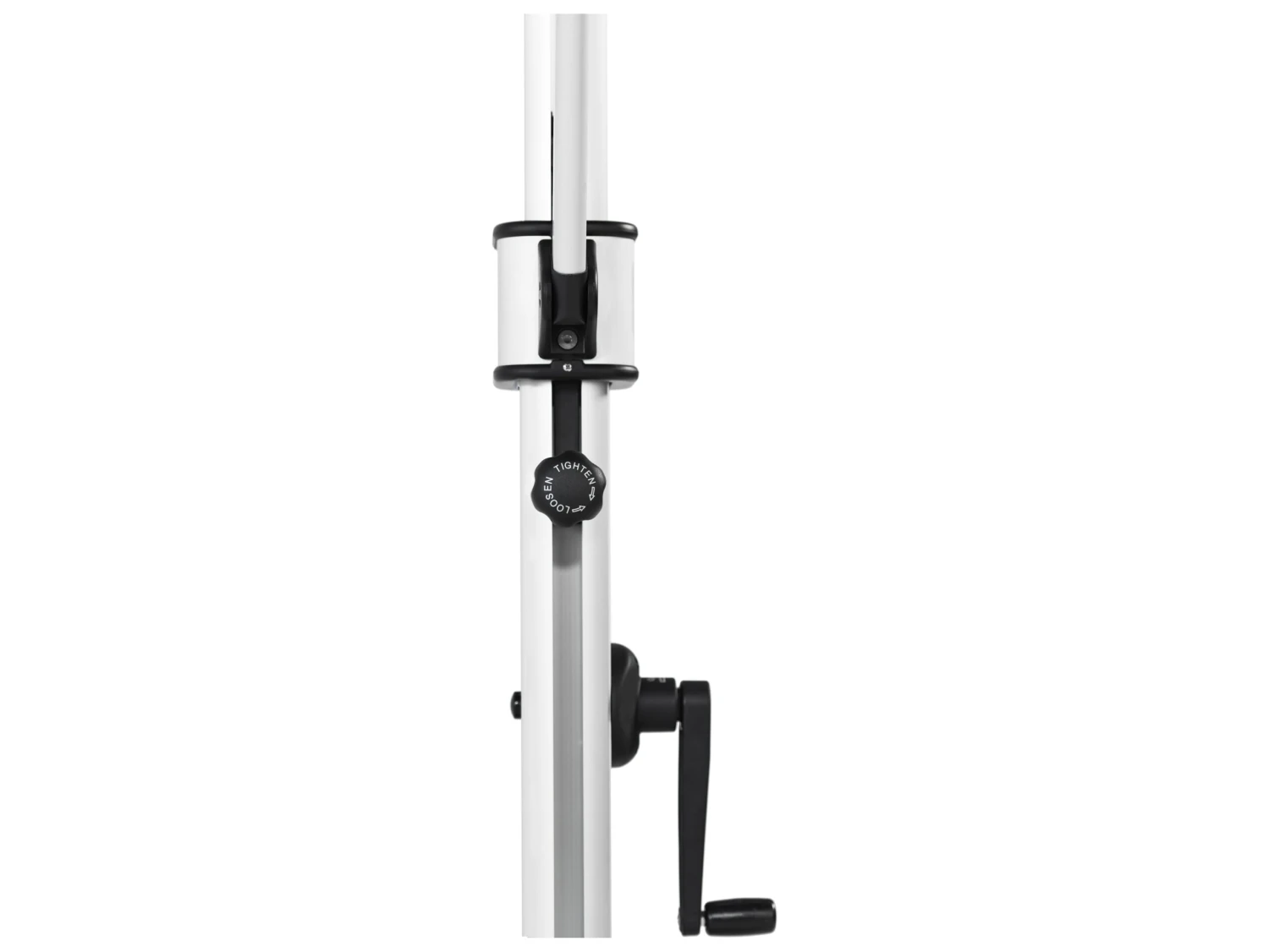 Frankford Aurora Custom Cantilever Fiberglass Brushed Silver 10 Foot Wide Square Crank Lift Infinity Tilt Umbrella - Image 3